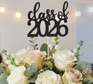 3 Rose Bouquet with Senior Pic